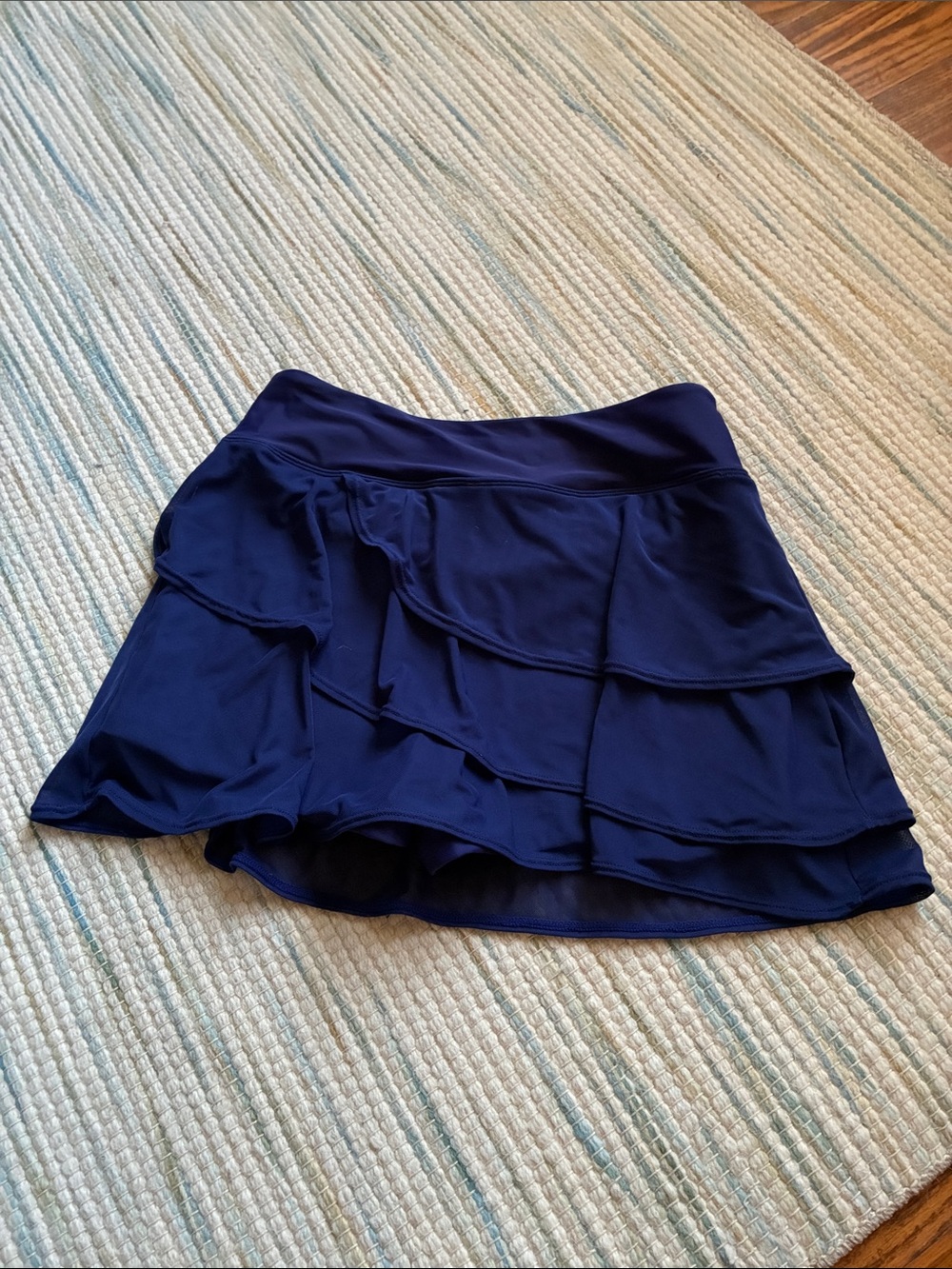 Bathing suit skirt blue ruffle mediu - Picture 2 of 6